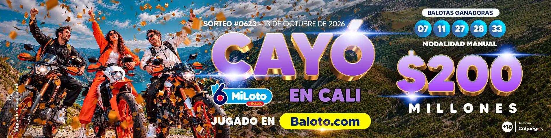 Banner Baloto 0
